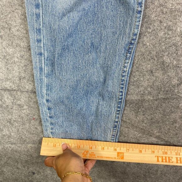 Levis 510 Jeans Mens 30x32 Blue Slim Straight Stretch Light Wash Denim American - Picture 7 of 12